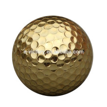 Balles de golf métalliques, balle de golf Electroplated